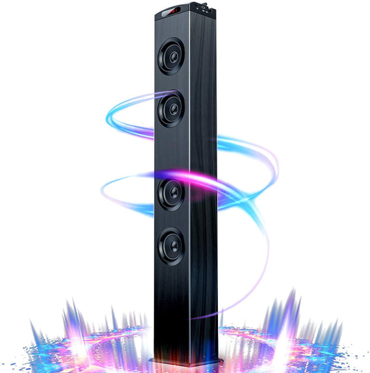 KOOSODIO Bluetooth Tower Speakers | Black